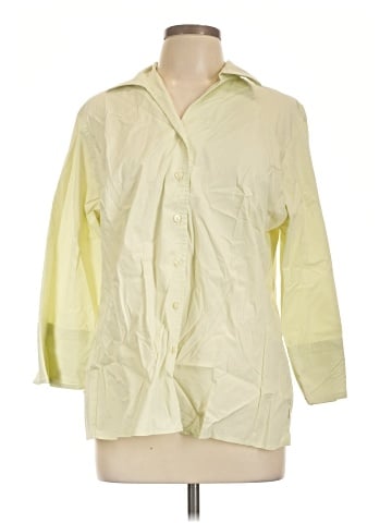 Doc & Amelia 3/4 Sleeve Button-Down Shirt (view 1)