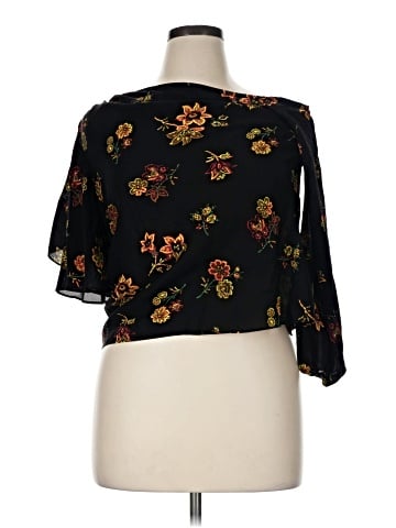 A.L.C. 3/4 Sleeve Blouse (view 1)