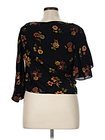 A.L.C. 3/4 Sleeve Blouse (view 2)