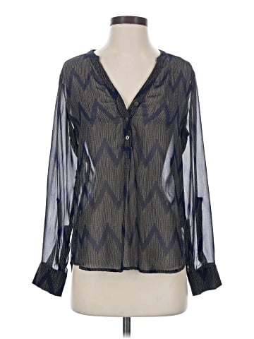 Noir Long Sleeve Blouse (view 1)