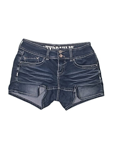 Hydraulic Denim Shorts (view 1)