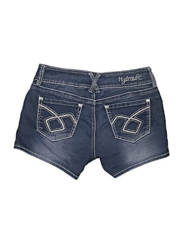 Hydraulic Denim Shorts (view 2)