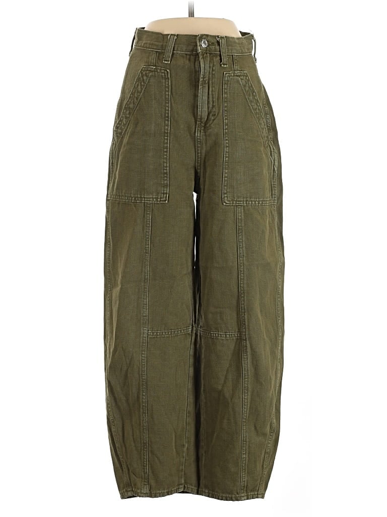Pre-owned Universal Thread Cargo Pants In Green