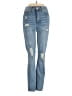 Shoedazzle Hearts Blue Jeans Size 24 waist - photo 1