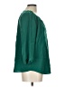 Willi Smith 100% Polyester Green 3/4 Sleeve Blouse Size L - photo 4