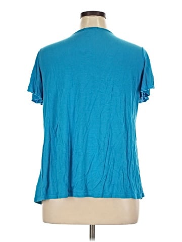 Live and Let Live Short Sleeve Blouse (view 2)