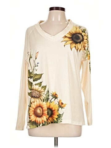 Unbranded 3/4 Sleeve T-Shirt (view 1)