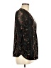 Guess 100% Polyester Black Long Sleeve Blouse Size M - photo 4