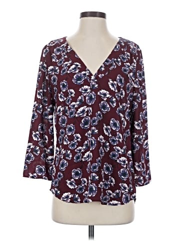 Hinge 3/4 Sleeve Blouse (view 1)