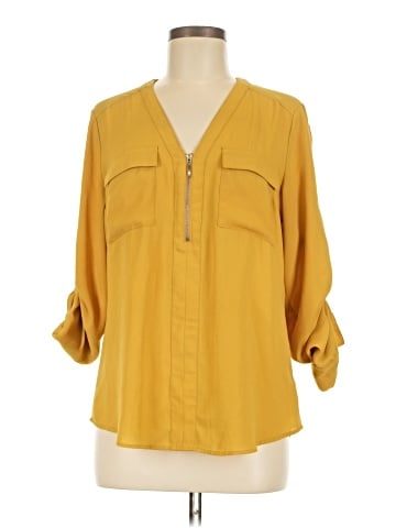 Express 3/4 Sleeve Blouse (view 1)