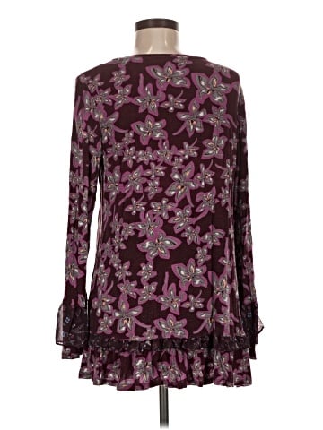LOGO by Lori Goldstein Long Sleeve Blouse (view 2)