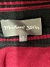 Michael Stars Color Block Burgundy Pullover Sweater Size Lg (2) - photo 7