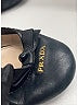 Prada 100% Leather Black Flats Size EU 37 1/2 - photo 5