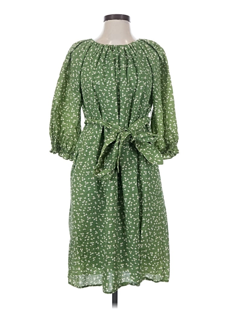 Pre-owned Roolee Casual Dress In Green