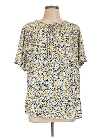 AB Studio Short Sleeve Blouse (view 1)