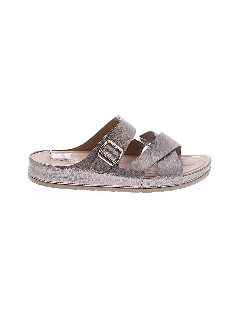 Pre-owned Patrizia By Spring Step Sandals In Gray