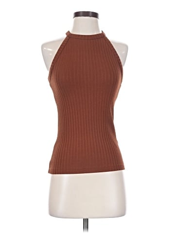 Madewell Ribbed Cutaway Crewneck Tank (view 1)