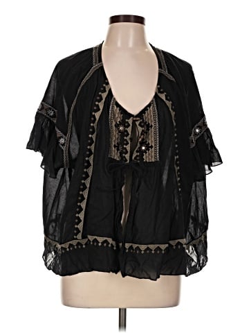 Free People Short Sleeve Blouse (view 1)