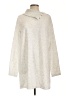 Michael Stars Silver Turtleneck Sweater Size Lg (2) - photo 1