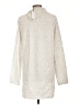 Michael Stars Silver Turtleneck Sweater Size Lg (2) - photo 2