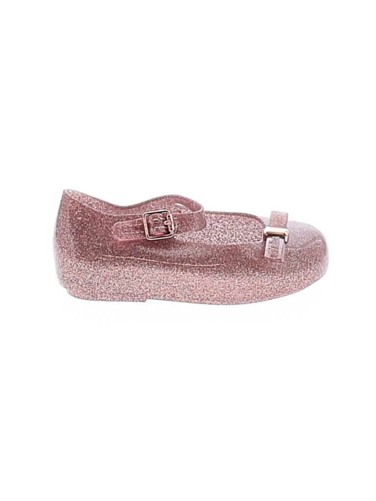 Pre-owned Mini Melissa Kids' Flats In Pink