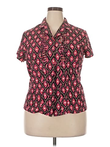 Sag Harbor Short Sleeve Blouse (view 1)