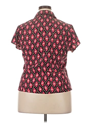 Sag Harbor Short Sleeve Blouse (view 2)