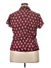 Sag Harbor 100% Polyester Pink Short Sleeve Blouse Size 18 - photo 2