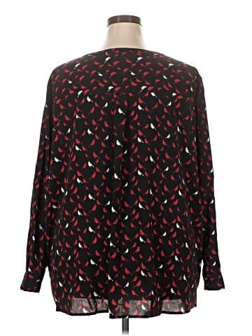 Catherines Long Sleeve Blouse (view 2)