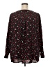 Catherines Hearts Black Long Sleeve Blouse Size 2X - photo 2