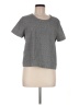 Rose + Olive Gray Short Sleeve Top Size M - photo 1