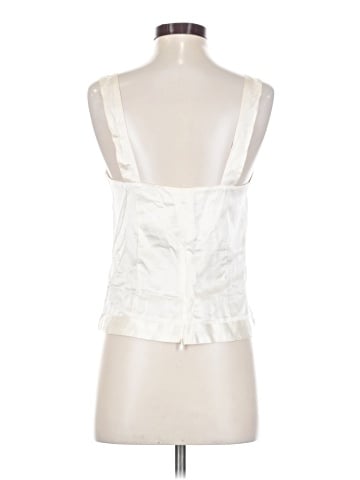 Liquid Sleeveless Silk Top (view 2)