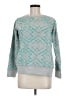 The North Face Print Teal Pullover Sweater Size M - photo 1