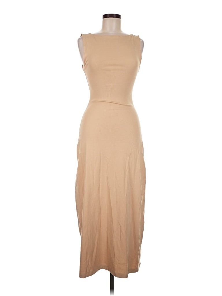 Weworewhat Casual Dress In Tan