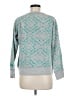 The North Face Print Teal Pullover Sweater Size M - photo 2