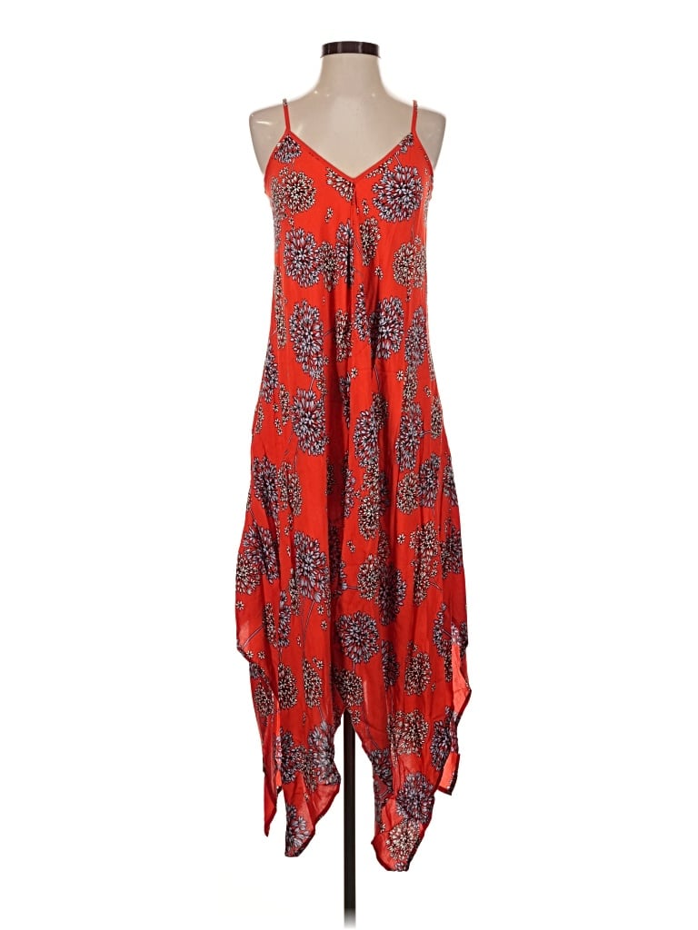 Pre-owned Eci Casual Dress In Red