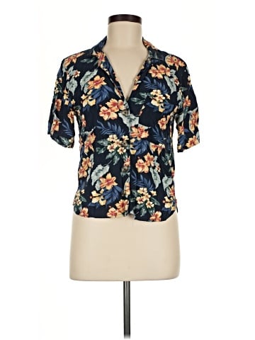 Abercrombie & Fitch Short Sleeve Blouse (view 1)