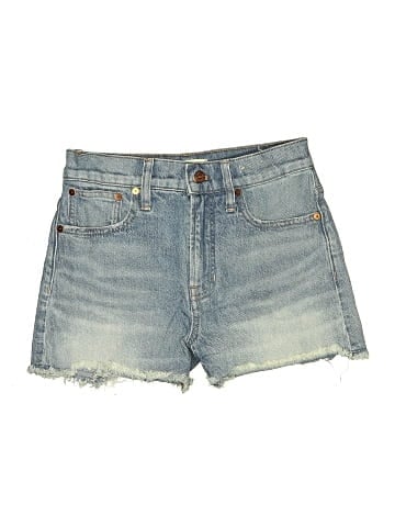 Madewell The Perfect Jean Short in Balsam Wash: TENCEL&trade; Denim Edition (view 1)