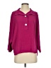 Patchington 100% Polyester Purple Long Sleeve Polo Size S - photo 1