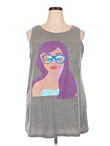 Torrid Sleeveless T-Shirt (view 1)