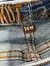 Kut from the Kloth Solid Blue Jeans Size 14W - photo 9