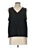 Nine Britton 100% Polyester Black Sleeveless Blouse Size L - photo 1