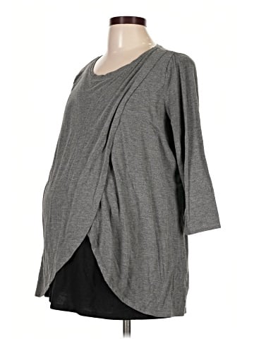 Motherhood 3/4 Sleeve Top (view 1)