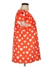 Unbranded Polka Dots Red Orange Short Sleeve T-Shirt Size XL - photo 4