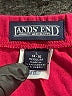 Lands' End Solid Red Casual Pants Size L - photo 4