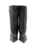 Givenchy 100% Leather Black Botte Show Zip Boot Size EU (IT) 37 1/2 / US 7 1/2 - photo 2