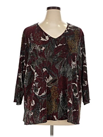 Maggie Barnes 3/4 Sleeve Blouse (view 1)