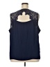 Fun2Fun 100% Polyester Blue Sleeveless Blouse Size 3XL - photo 2