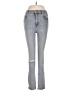 Zara Hearts Gray Jeans Size 4 - photo 1