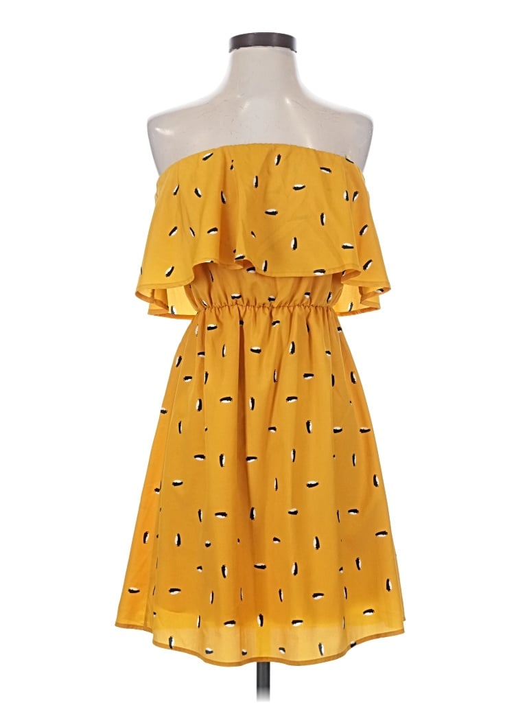 Pre-owned Everly Casual Dress In Yellow